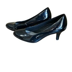 LIFE STRIDE SOFT SYSTEM WOMENS BLACK HEELS SIZE 7-1/2